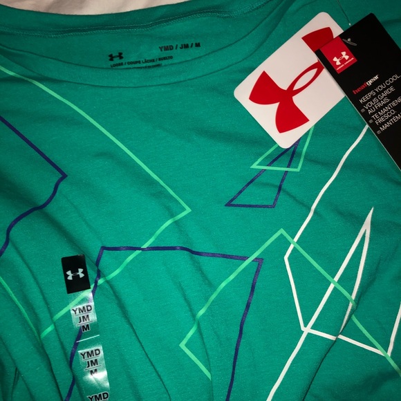 Girls Loose HeatGear Top - Picture 3 of 5